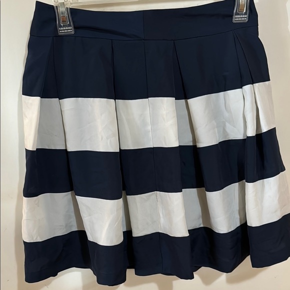 Collective Concepts Navy and White Striped Skirt Size S! - Picture 2 of 6